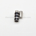 BX085 Wholesale jewelry finding China Manufacturer Stainless Steel Magnetic Tube Clasp for rope cord bracelets